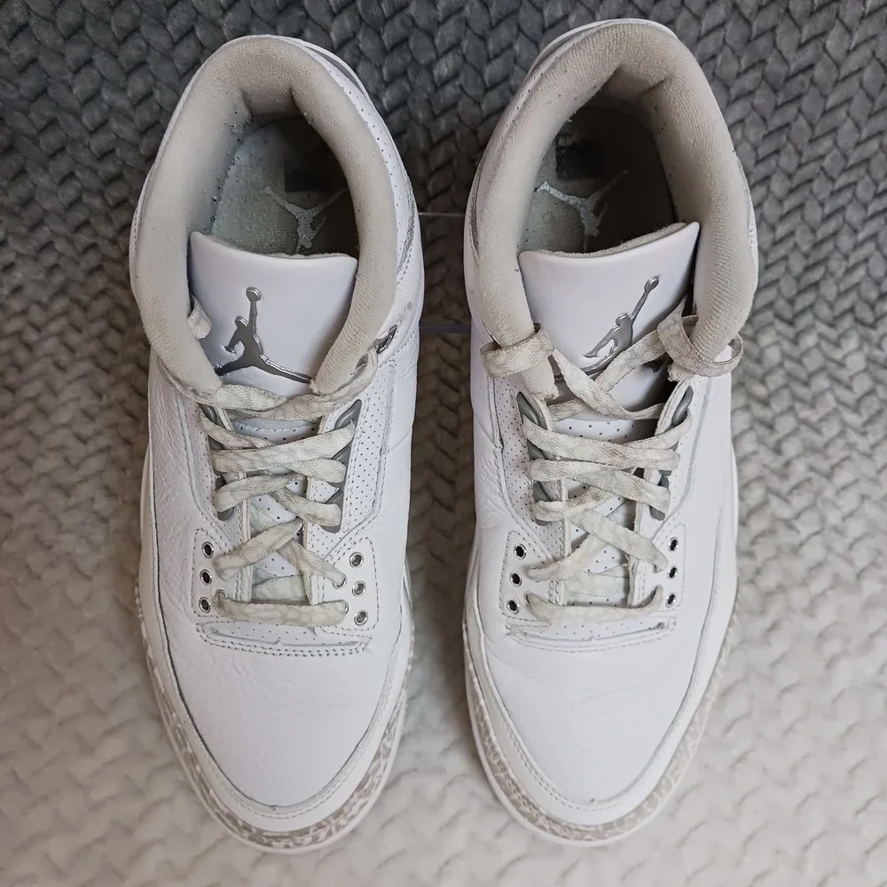 Air Jordan 3 Retro 2025 Pure Money Men's Sneakers Shoes Size 8.5